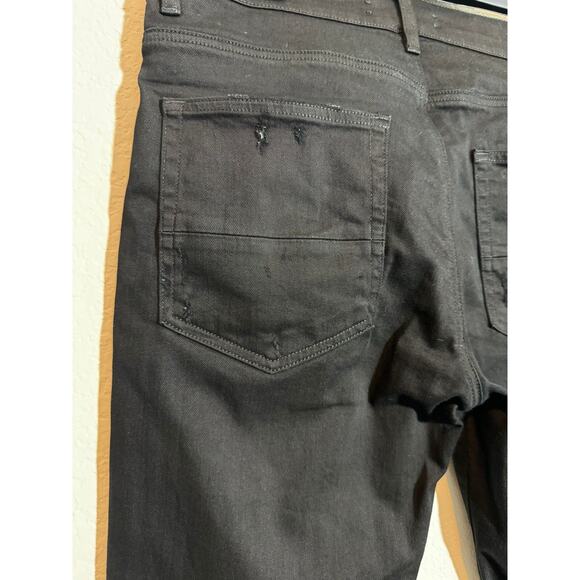 EUC Amiri Lightly Distressed Black Denim - Picture 7 of 14